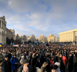 “No capitulation” meetings and marches in Ukraine, Dec 08, 2019